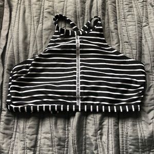 Striped Swim Top